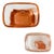Early 20th Century Art Deco Jewelry Box in Pink Pressed Glass from Rosaline Scailmont, 1930s For Sale - Image 5 of 6