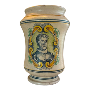 19th Century Italian Majolica Albarello