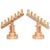 Mid-Century Modern Bronze, Brass and Copper Candelabras Pair Of, One of a KInd For Sale - Image 9 of 9