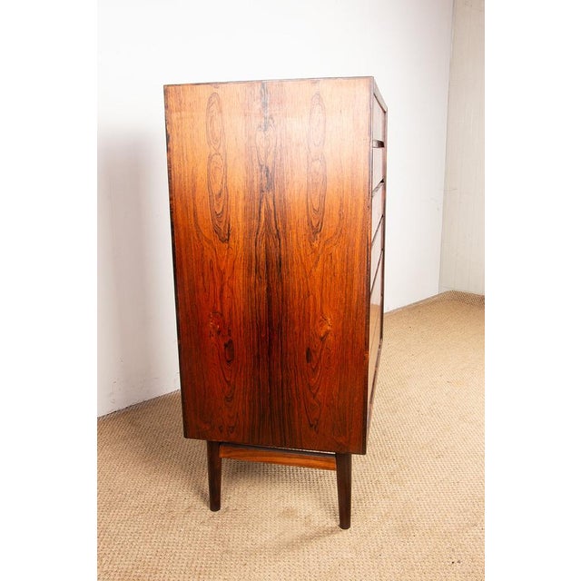 Large Danish Chest of Drawers in Rosewood by Svend Langkilde, 1960s For Sale - Image 11 of 17