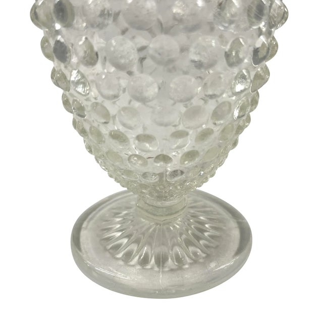 Set of Six Vintage Hobnail Juice Glasses For Sale - Image 9 of 10