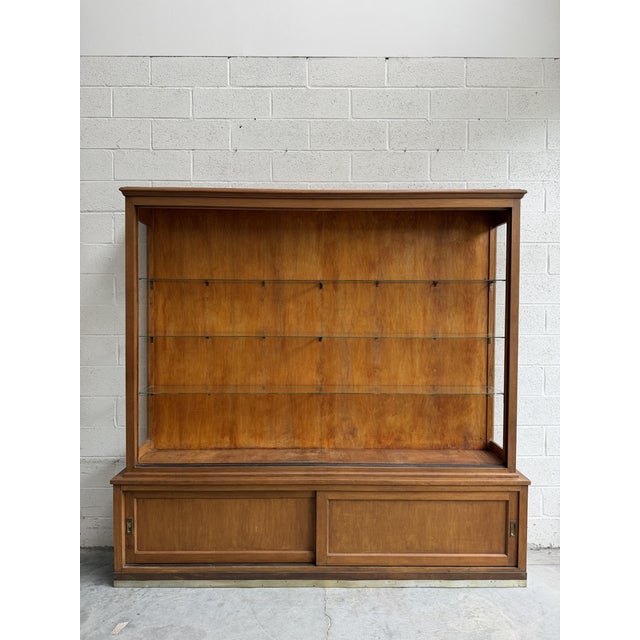 Vintage Pharmacy Display Case in Mahogany For Sale - Image 17 of 18
