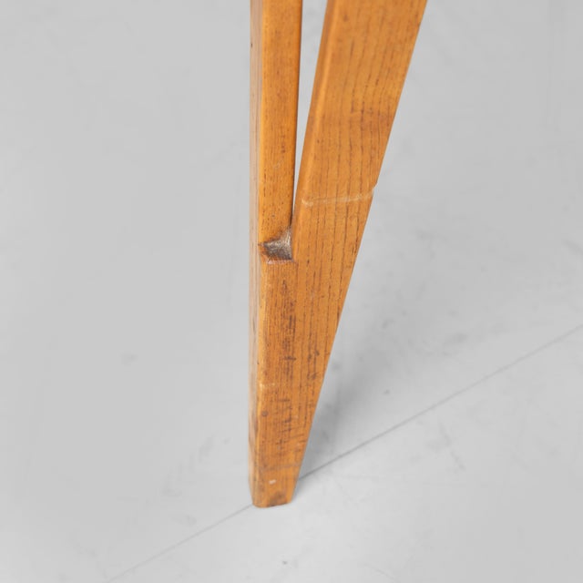 Rectangular Table with Blue Formica Top, 1950 For Sale - Image 4 of 14