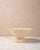 "Lane Hex" Decorative Pedestal Bowl by Montana Labelle in Natural Travertine Marble For Sale - Image 4 of 11