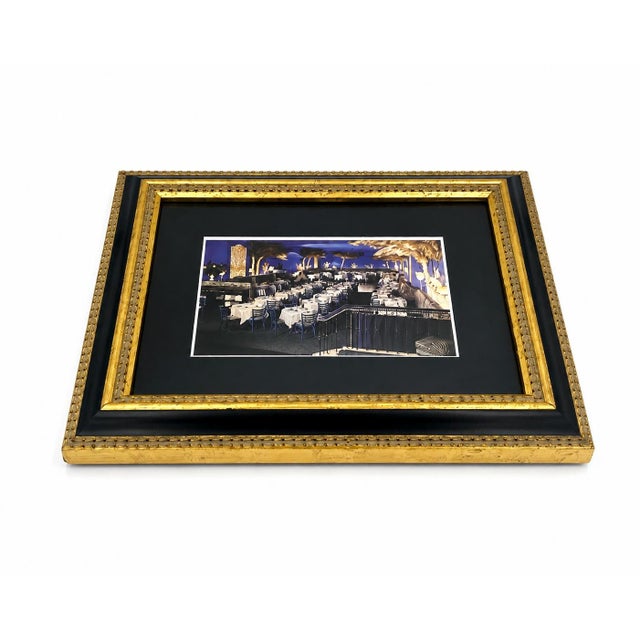 Black Vintage El Morocco Nyc Nightclub Framed Dining Room Photograph 8x10 New York For Sale - Image 8 of 10