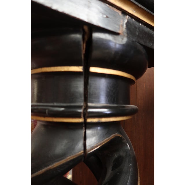 Wood Napoleon III Twisted Saddles, Set of 2 For Sale - Image 7 of 10