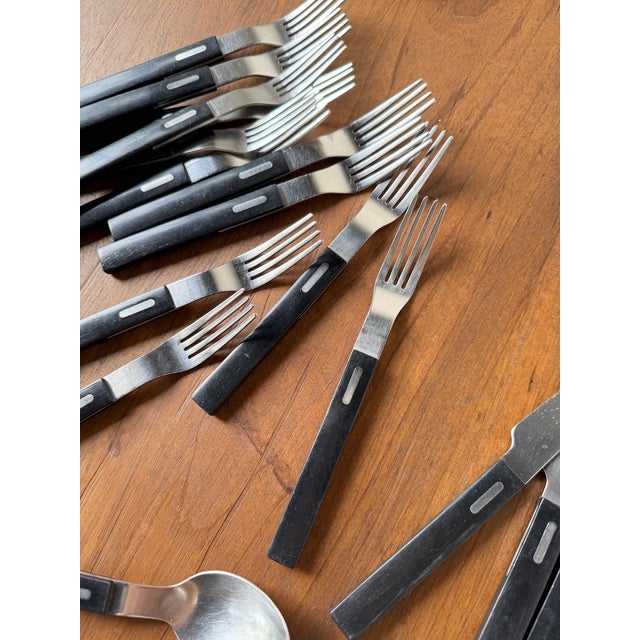 Vintage Sigill Cutlery by Olle Gyllang for Ikea, 2000s, Set of 36 For Sale - Image 10 of 18