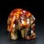 Early 20th Century Antique Hetian Jade Elephant Sculpture – 7.9" Carved Figure With Calligraphy For Sale - Image 5 of 9