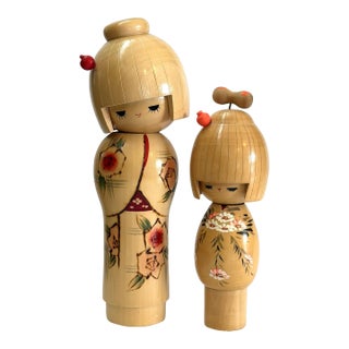 Two Usaburo - Creative Kokeshi Dolls For Sale