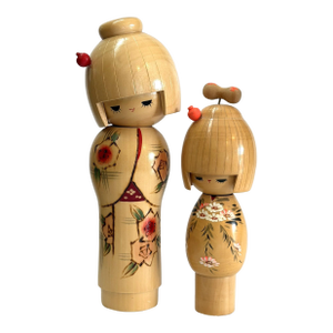 Two Usaburo - Creative Kokeshi Dolls