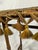 Antique French Napoleon III Bamboo Tabouret, Tasseled Top, PLM Rail Label For Sale - Image 10 of 15