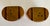 1970s Organic Modern Wood Salt & Pepper Shakers With Striped Inlay For Sale - Image 4 of 8