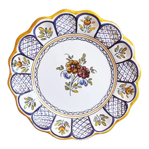 Vintage Spanish Talavera Ceramic Plates - Set of 12