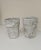 Ceramic Set of 6 Moroccan Porcelain Cups For Sale - Image 7 of 10