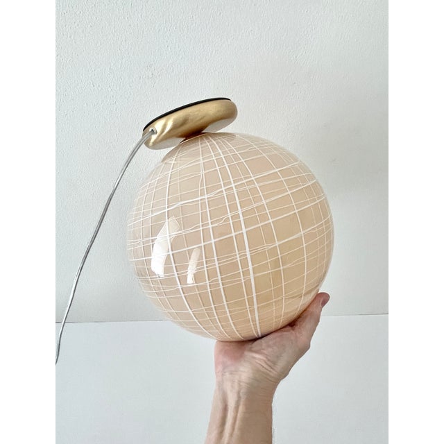 Peonia T 25 Table Lamp in Cream Murano Glass from La Murrina, 1990s For Sale - Image 10 of 17