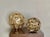 Modern Contemporary Gilt Metal Large Cutout Orbs / Globes - a Pair For Sale In San Diego - Image 6 of 6