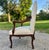 Mid 20th Century Carved Bishops French Upholstered Chair For Sale - Image 9 of 12