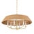 Hudson Valley Lighting Hudson Valley Lighting Bradley 30 in. 6 Light Chandelier in Vintage Gold Leaf Finish For Sale - Image 4 of 4