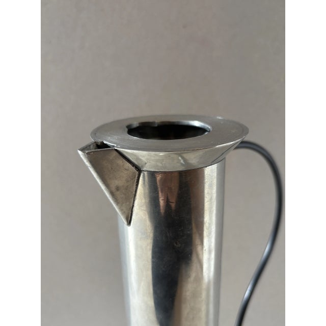 Silver Vintage Coffee Pot by Rolf Nestler, 1980s For Sale - Image 8 of 10