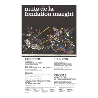 Wassily Kandinsky Nuits De La Fondation, 1966 For Sale