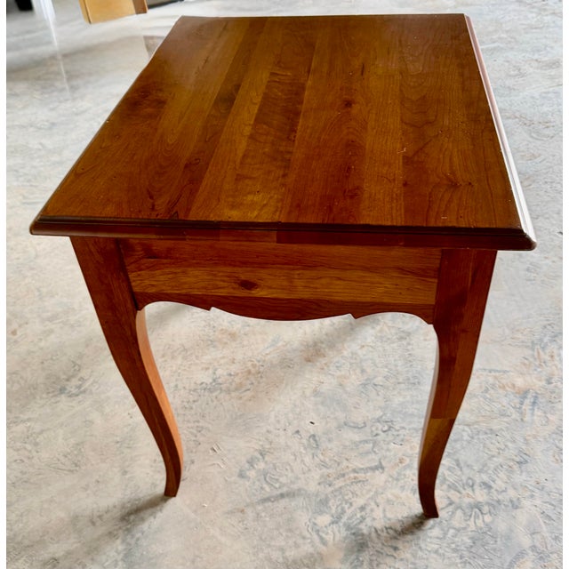 Ethan Allen Mid 20th Century Ethan Allen Madison French Country Side Table For Sale - Image 4 of 12