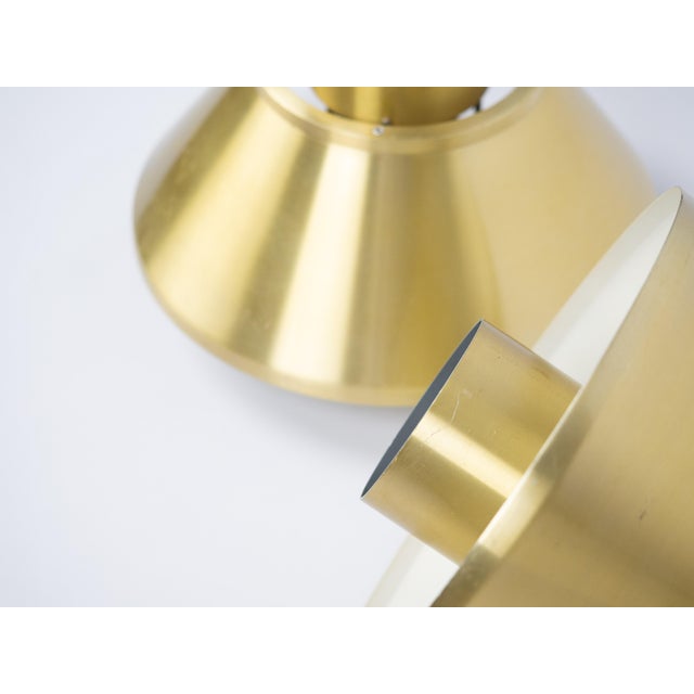 Vintage Danish Ultra Pendant Lamps by Jo Hammerborg for Fog & Mørup, 1963, Set of 2 For Sale - Image 10 of 14