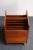 Norwegian Modern Magazine Rack on Casters by Rolf Hesland for Bruksbo in Teak For Sale In New York - Image 6 of 14