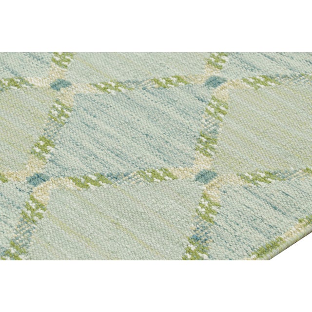 Made with handwoven wool, this 4x6 rug is an exciting new edition of the flatweave line in Rug & Kilim’s award-winning...