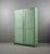 Vintage Cabinet in Green, 1950s For Sale - Image 15 of 18