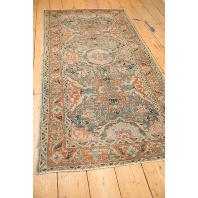 Textile Vintage Distressed Malayer Rug Runner - 3' x 5'9" For Sale - Image 7 of 10