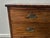 An English late 18th century mahogany 2 over 3 chest of drawers. The five drawers are of dovetail construction. Each has...