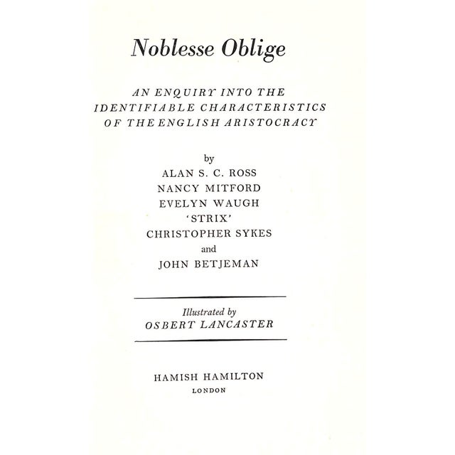 Alan Ross, Nancy Mitford, Evelyn Waugh, 'Strix', Christopher Sykes and John Betjeman [114] pp. Hamish Hamilton 1956 First...