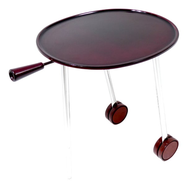 Italian Vintage Baisity Side Table by Antonio Citterio for B&B Italia, 1980 For Sale