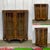 English walnut display cabinet from the 1950s - L=1m, D=36cm, H=1m22.