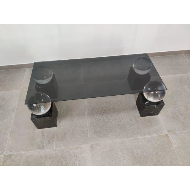 Table with Spheres and Marble, 1970s For Sale - Image 9 of 16