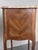 1920s Antique Louis XV French Marquetry Marble Top Nightstands, Set of 2 For Sale - Image 5 of 13