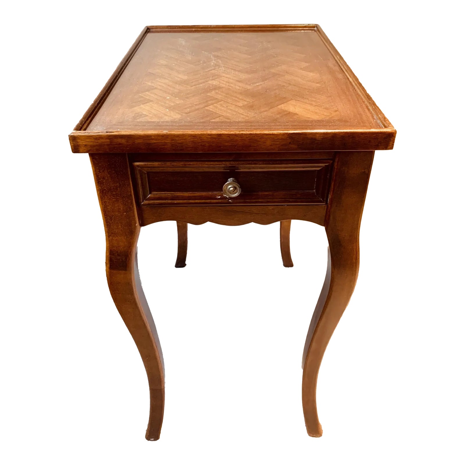 ☆美品 ANTONIOLLI サイドテーブル イタリア製 玉杢 A54