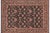 Black Shabby Chic 1990's Floral Pak-Persian Black/Green Wool Rug - 8'2'' X 10'4'' For Sale - Image 8 of 9