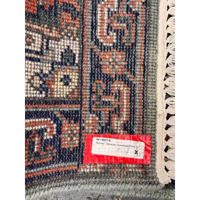 2ft 9in × 8ft 3in Vintage Wool Runner Rug For Sale - Image 12 of 12