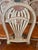 Cream Early 20th Century Set of Six French Balloon Back Dining Chairs For Sale - Image 8 of 9