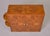 Chestnut French Art Deco Burl Walnut Cabinet With Shelf Display For Sale - Image 8 of 13
