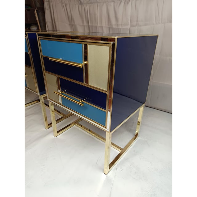 Wooden Bedside Tables from Justfurnituress SRL, Set of 2 For Sale - Image 10 of 13