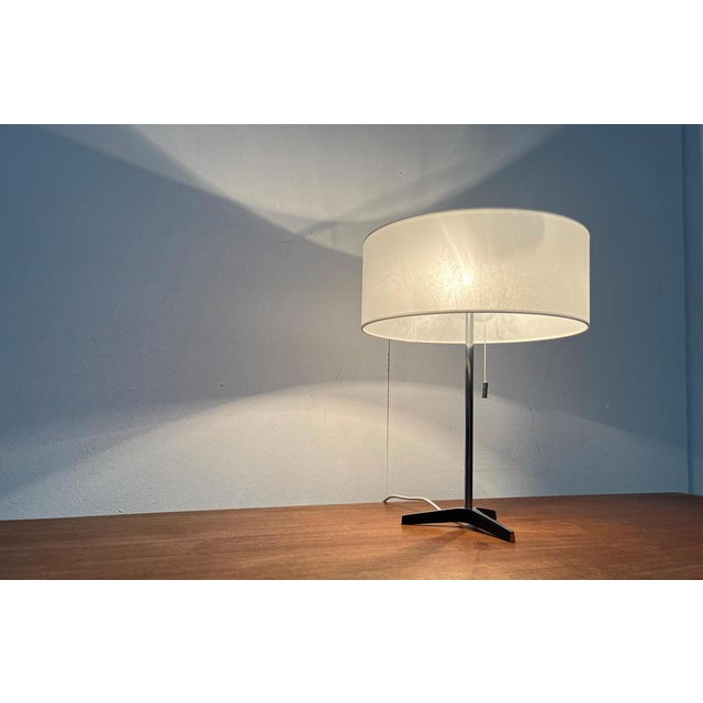Mid-Century Space Age Minimalist Tripod Table Lamp, 1960s For Sale - Image 12 of 18