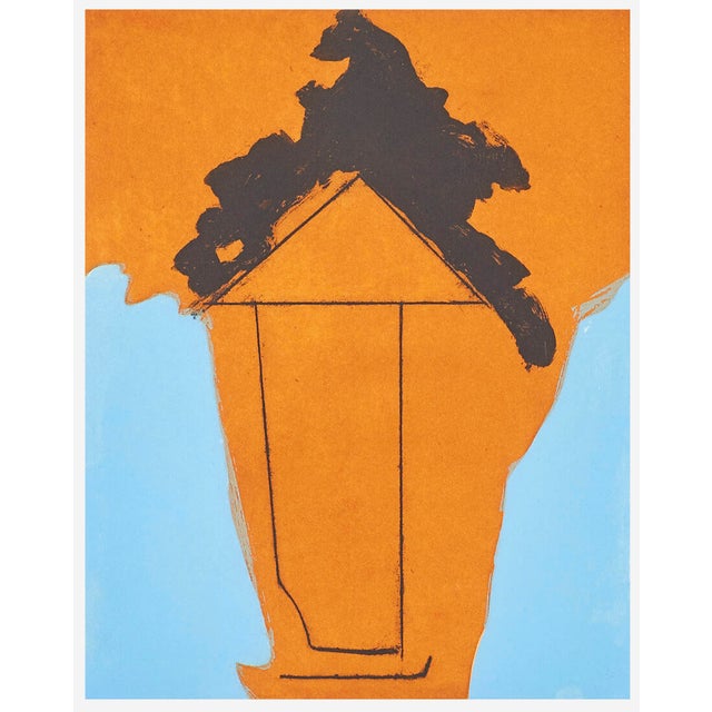 Robert Motherwell (American, 1915-1991) The Persian II, 1985; Aquatint, lift-ground etching and aquatint with soft-ground...
