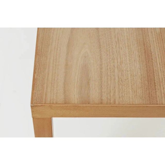 Swiss Beech and Walnut Dining Table, 1950s For Sale - Image 6 of 9