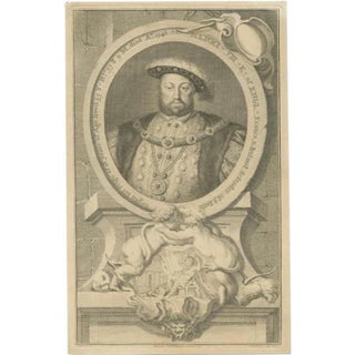 Henry VIII, 1750, Paper For Sale