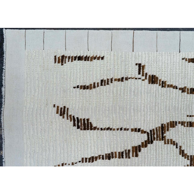 Early 21st Century Turkish Tulu Handmade Rug 11'10" x 16'5" #20291 For Sale - Image 5 of 8