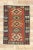 Brick Red Vintage Persian Shiraz Kilim Rug - 03'09 X 05'07 For Sale - Image 8 of 9