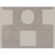 Art Deco Sample - Abstract Cutout Wallpaper by Paule Marrot in Elephant Gray For Sale - Image 3 of 3