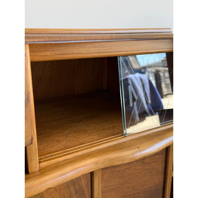 Wood 1940s Art Deco Cabinet Buffet For Sale - Image 7 of 18